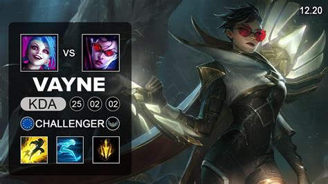 Vayne vs Ashe ADC - EUW Challenger - Patch 12.20 Season 12 - YouTube