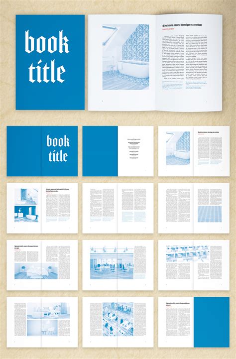 Book Template Indesign