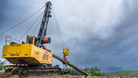 180 Swing Yarder | Tigercat Cable Systems | Steep Slope Harvesting