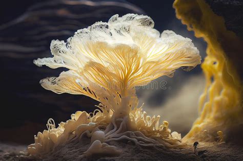 Mycelium network stock photo. Image of undergound, connected - 270297696