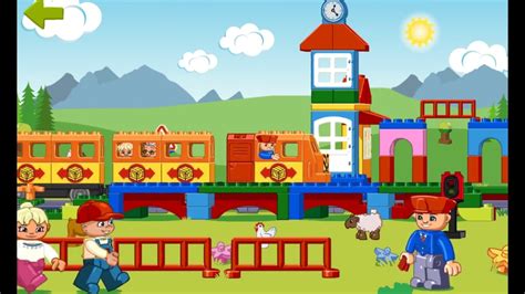 LEGO DUPLO Train - Lego Games for Kids - YouTube