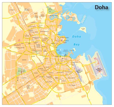 Qatar - Doha - maps