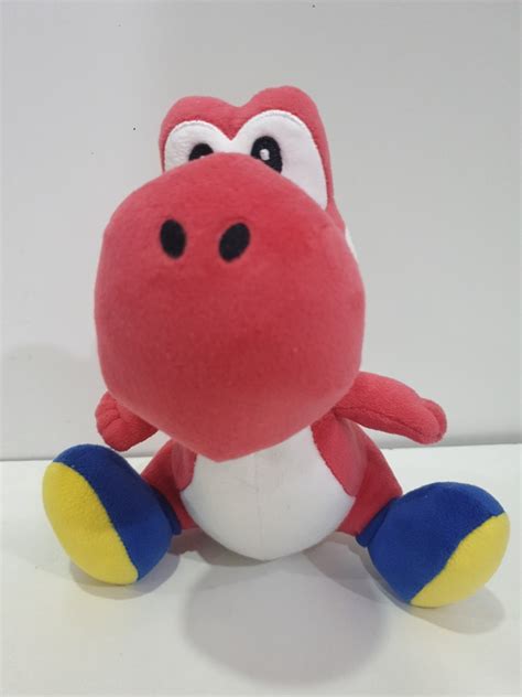 Nintendo Super Mario Red Yoshi Plush toy, Hobbies & Toys, Toys & Games ...