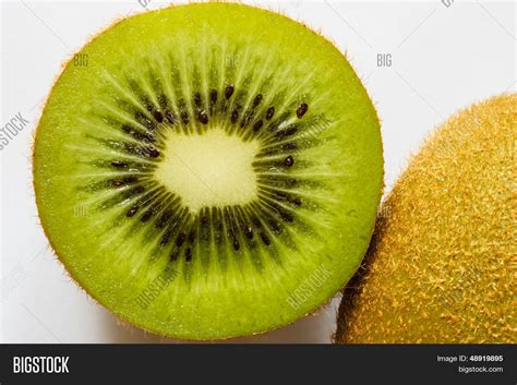 Ripe Kiwi Fruit Cut Image & Photo (Free Trial) | Bigstock