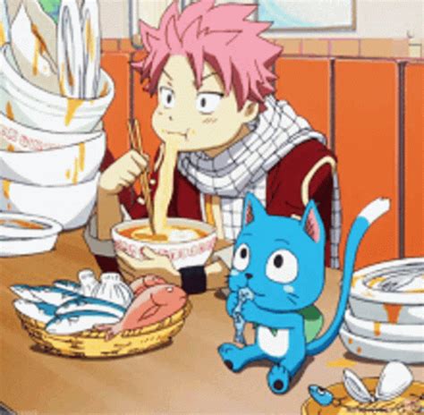 Natsu Dragneel Fairy Tail Anime Happy Excited GIF | GIFDB.com