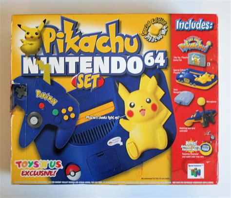 Nintendo 64 Pikachu Edition Console plandetransformacion.unirioja.es