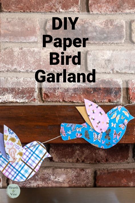 DIY Paper Garland | Hearth and Vine