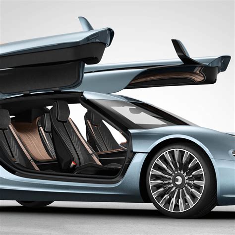 What Tesla Has butterfly Doors Elegant Quant E Sportlimousine Side ...