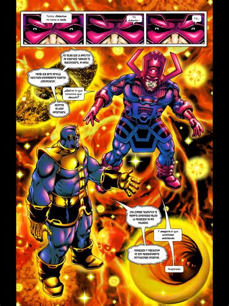 Thanos y galactus | Comic villains, Marvel comics superheroes, Comic ...