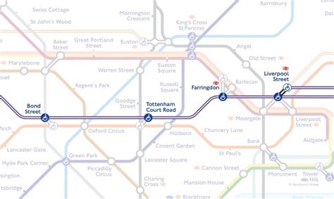 A First Look At The Tube Map, With Added Crossrail | Londonist