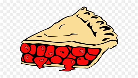 Pie - Cartoon Cherry Pie Slice - Free Transparent PNG Clipart Images ...