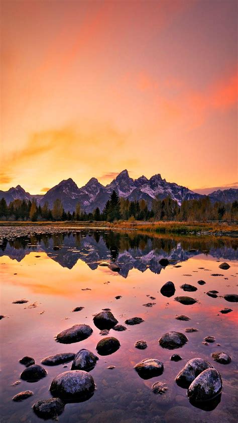 Mountain Sunset iPhone Wallpapers - Top Free Mountain Sunset iPhone ...