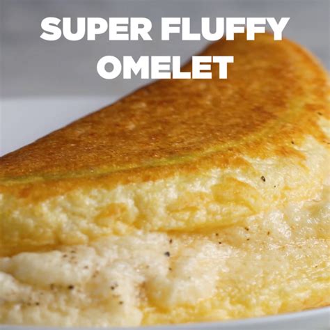 How To Make Fluffy Egg Omelette : The frothy egg batter yields a light ...