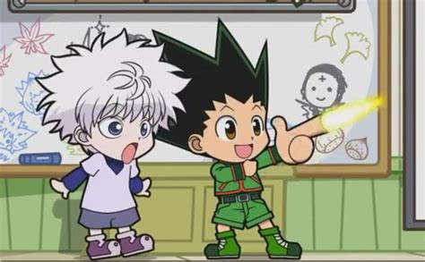 Chibi Gon and Killua | Hunter x hunter, Anime city, Anime printables