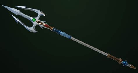 Fantasy Trident 06 - 3D Model by Eight Vertex