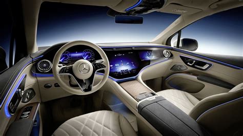 Mercedes-Benz EQS SUV interior revealed ahead of April 19 world debut ...