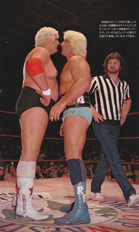 The American Dream vs The Nature Boy. Dusty Rhodes vs Ric Flair. Awa ...