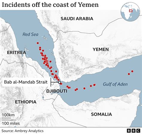 Tracking Houthi attacks in the Red Sea - BBC News