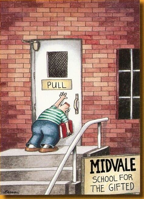 I'm a gifted child Far Side Cartoons, Far Side Comics, Funny Cartoons ...