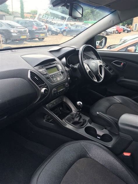 Hyundai ix35 se crdi, Black. Leather interior | in Thetford, Norfolk ...