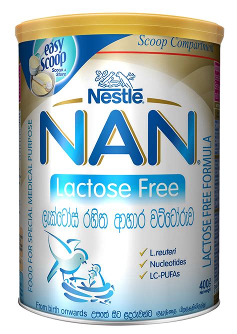 Nestlé NAN Lactose Free- 400g Tin – Unique Pharmacy