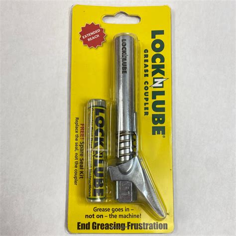 LockNLube Extra Long Grease Gun Coupler, GC81042 - Shop - Tool Swapper