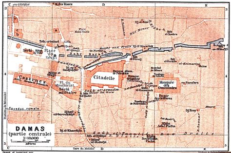 Damascus 1912 Map - Damascus • mappery