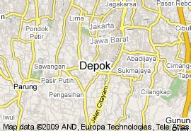 Map Kota Depok