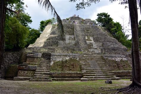 Belize Lamanai Excursion, Belize river and Maya Ruins Belize.