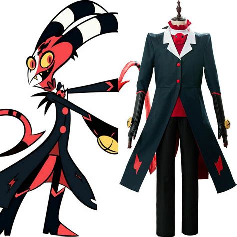 Hazbin Hotel Helluva Blitzo Cosplay Costume Uniform Outfit Full Set ...