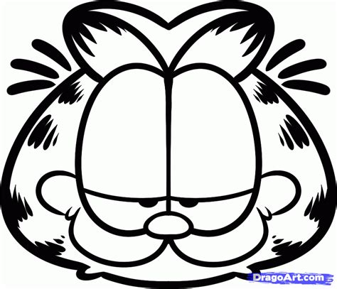 garfield clipart black and white 10 free Cliparts | Download images on ...