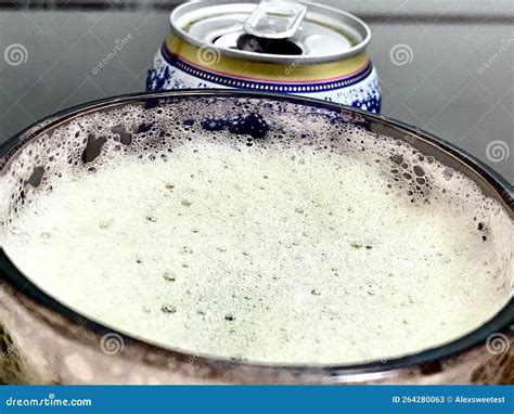 Beer foam stock image. Image of drink, dining, cloth - 264280063