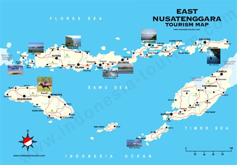 East Nusa Tenggara Map