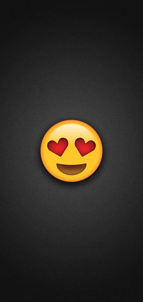 iPhone Emoji Heart Eyes Wallpapers - Wallpaper Cave