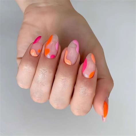 30+ Summer Swirl Nails You Need To Try! - Prada & Pearls