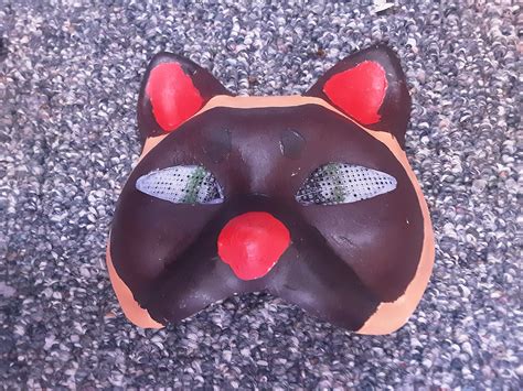 Siamese Cat Mask - Etsy