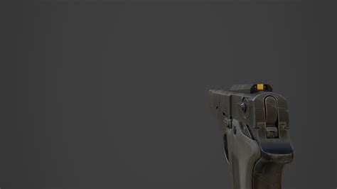 ArtStation - ASP pistol | Game Assets