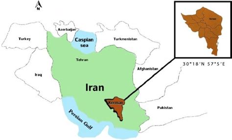 Kerman Province and city of Kerman. | Download Scientific Diagram