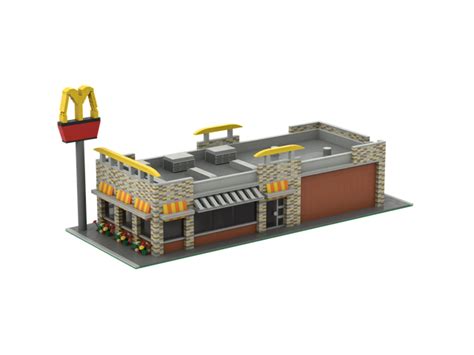 LEGO® McDonalds MOC Instructions