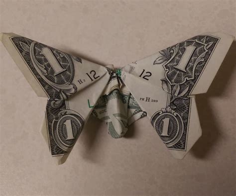 Money Origami Butterfly : 14 Steps (with Pictures) - Instructables