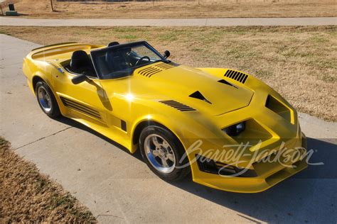 1980 CHEVROLET CORVETTE CUSTOM CONVERTIBLE