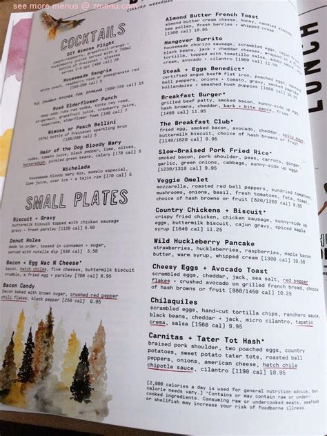 Menu at Lazy Dog Restaurant & Bar, Naperville, 436 Illinois Rte 59