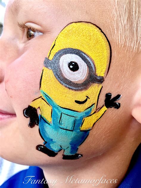 Minion face painting | Malování