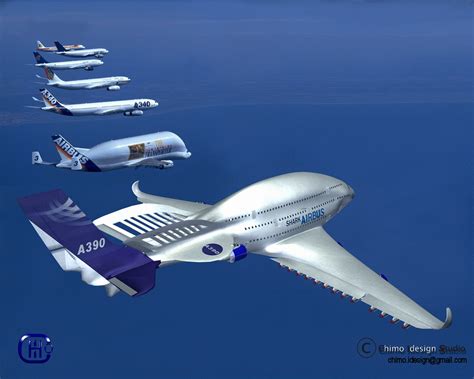 AIRBUS A390 SHARK :: Behance