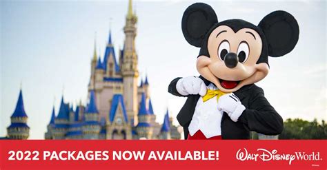 2022 Walt Disney World Resort Vacation Packages Now Available