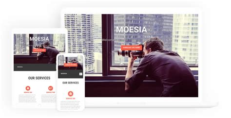 Moesia - A Striking WordPress Theme For Business - WPRefers