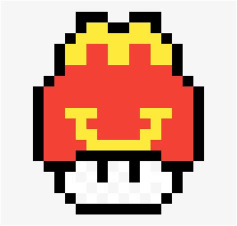 Download Mcdonalds Mushroom By Congesteddingo - 8 Bit Mario Mushroom ...