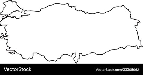 Turkey Map Outline