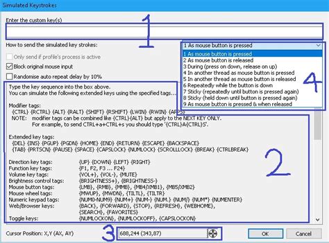 X-Mouse Button Control - How to mouse macro