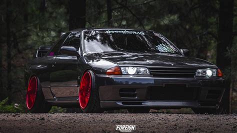 R32 Black Wallpaper : Wallpaper : sports car, vehicle, Japanese cars ...